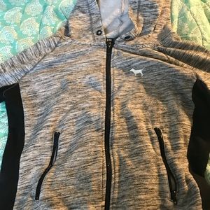 Vs Pink zip up hoodie